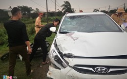 Thêm một giáo viên tử vong trong vụ xe máy bị ôtô con kéo lê 300 m