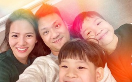 Đan Lê ngọt ngào với chồng