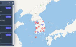 Người Hàn Quốc dựa vào bản đồ kỹ thuật số để theo dõi virus lây lan