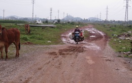 Huyện Nghi Lộc, Nghệ An: Dân khổ vì đường trăm tỉ dở dang
