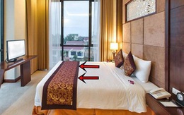 Sự thật về chiếc khăn trải ngang cuối giường mà khách sạn nào cũng có