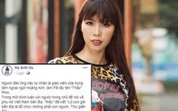 Siêu mẫu Hà Anh bất ngờ đăng đàn tố giáo viên người nước ngoài coi thường phụ nữ Việt