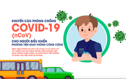 Khuyến cáo phòng chống COVID-19 cho người điều khiển phương tiện giao thông công cộng