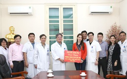 Ủng hộ chống COVID-19, ca sĩ Chi Pu chọn bệnh viện Việt Đức để lắp đặt miễn phí phòng cách ly áp lực âm