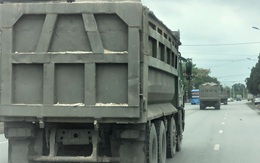Quảng Ninh: Cận cảnh đoàn xe "hổ vồ" cơi nới khoang thùng chở đất đá tung hoành trên QL 18