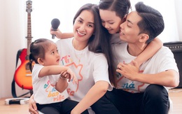Khánh Thi và chồng trẻ xoay sở chăm sóc con nhỏ như thế nào trong mùa dịch COVID-19