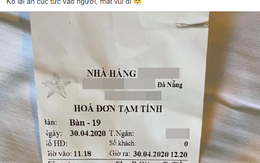 Ăn trưa tại nhà hàng hải sản ở Đà Nẵng, khách giật mình nhìn hóa đơn gần triệu rưỡi bị tính phí 50 nghìn tiền xì dầu, mù tạt khiến nhiều người tranh cãi