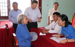 Lãnh đạo Bộ LĐ-TB&XH kiểm tra việc thực hiện hỗ trợ người dân gặp khó khăn do dịch COVID-19 tại Quảng Ngãi