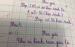 Bài toán lớp 2 tưởng đơn giản mà cách chấm của cô gây thắc mắc, phụ huynh hỏi và nhận được lời giải thích vô cùng bất ngờ