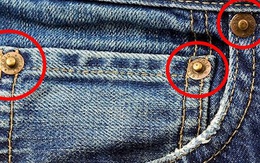 99% người mặc quần jeans không hề biết công dụng của những chiếc "khuy thừa" được bấm trên quần