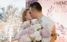 Bạn gái ôm hôn Chi Bảo trong tiệc sinh nhật