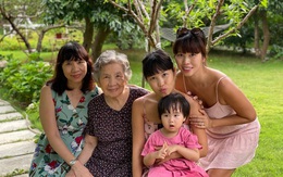 Siêu mẫu Hà Anh khoe ảnh 4 thế hệ quây quần trong kỳ nghỉ dưỡng ở resort