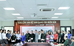 Danko Group phối hợp cùng báo Tiền phong tặng quà cựu thanh niên xung phong Thái Nguyên