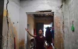 Hải Phòng: Nhiều hộ dân ở Tam Đa, Vĩnh Bảo nơm nớp lo trong căn nhà nứt toác