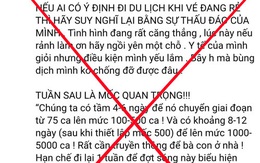 Phạt 2 chủ Facebook ở Hải Dương khi đăng tải nội dung sai sự thật về COVID-19