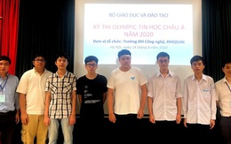 Việt Nam giành 1 HC Vàng, 4 HC Bạc Olympic Tin học Châu Á