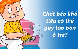 Chất béo OPO: Hết lo táo bón ở trẻ