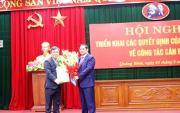 Thứ trưởng Bộ Kế hoạch - Đầu tư làm Bí thư Tỉnh ủy Quảng Bình