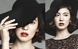 Nhan sắc của Song Hye Kyo xuất chúng đến nỗi cân đẹp mọi kiểu mũ dù sến hay lỗi thời tới đâu