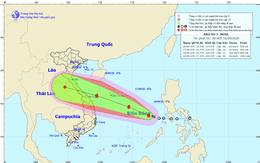 Thông tin mới nhất về cơn bão số 5 giật cấp 12 đang hoạt động trên biển Đông