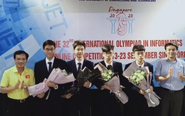 Học sinh Việt Nam giành 4 huy chương Olympic Tin học quốc tế 2020