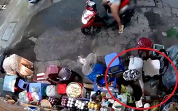 Công an lên tiếng về clip mẹ xúi con trộm tiền của cụ bà bán nước
