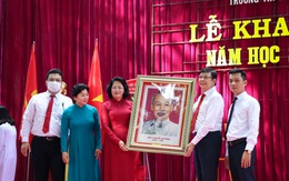 Phó Chủ tịch nước Đặng Thị Ngọc Thịnh dự khai giảng năm học mới tại TP HCM