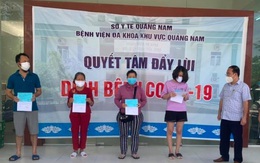 8 bệnh nhân được chữa khỏi COVID-19 tại Quảng Nam và Đà Nẵng