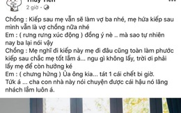 Công Vinh bày tỏ mong muốn kiếp sau vẫn là vợ chồng với Thủy Tiên nhưng lại suýt bị "ăn tát"