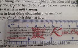 Học sinh khoe chiêu gian lận đỉnh cao trong giờ kiểm tra