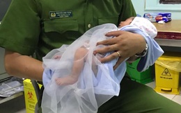Hà Nội: Bé trai sơ sinh bị mẹ bỏ rơi ngoài cánh đồng trong đêm tối được công an chăm sóc