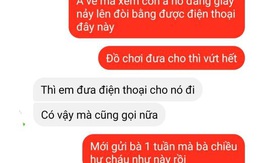 Bận đi công tác nhờ mẹ chồng chăm cháu hộ, sau 1 tháng con dâu tá hỏa thấy con mình 'biến thành người khác' bèn kêu với chồng nhưng lại bị mắng như tát nước