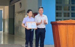 Nữ sinh Bình Dương không tham vàng rơi