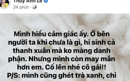 Vợ Đăng Khôi đăng đàn đồng cảm với Thiều Bảo Trâm, ẩn ý cũng từng trải qua chuyện tương tự