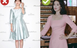 Song Hye Kyo sẽ cho chị em biết 4 kiểu váy dễ cộng thêm một cơ số tuổi cho người mặc, không nên sắm cho Tết