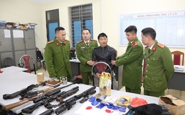 Bắt “trùm” ma túy ở Sơn La, thu giữ số lượng lớn vũ khí quân dụng