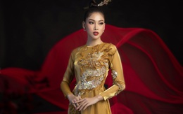 Hé lộ quốc phục "Lá ngọc cành vàng" Á hậu Ngọc Thảo mang đến Miss Grand International