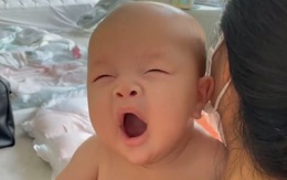 Hồ Ngọc Hà khoe khoảnh khắc con trai 4 tháng tuổi mặt mày hớn hở đáng yêu vô cùng