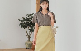 Phối áo vintage cho set đồ công sở