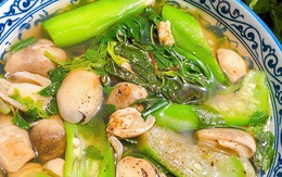 "Bon" miệng món canh rau dền chay