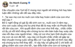 Đỗ Mạnh Cường lên tiếng trước loạt thông tin tiêu cực về việc nhận nuôi con thứ 8, Hà Tăng và dàn sao có ngay động thái ủng hộ hết mình