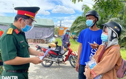 Hàng trăm người đã qua được chốt kiểm soát về Cần Thơ, Bến Tre