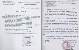 Một huyện báo cáo số tiền Thủy Tiên làm từ thiện ít hơn xác nhận trước đó 102 triệu đồng