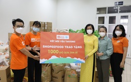 ShopeeFood và Hội Liên hiệp Phụ nữ TP.HCM trao 1.000 giỏ quà đến phụ nữ và trẻ em gặp khó khăn nhân ngày 20.10