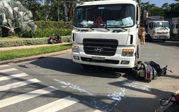 Một phụ nữ bị cuốn vào gầm xe container, tử vong ở TP.HCM