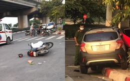 Hà Nội: Nữ tài xế điều khiển ô tô va chạm với xe máy khiến người đàn ông tử vong