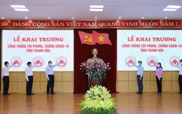 Khai trương Cổng thông tin phòng, chống COVID-19 tỉnh Thanh Hóa