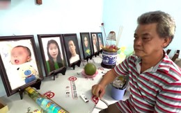 Ôm 6 di ảnh vợ con sau vụ cháy kinh hoàng, người đàn ông thủ thỉ: Tôi mơ thấy bà về!
