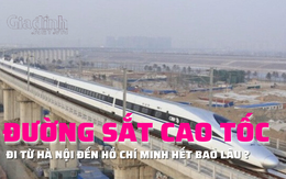 Đường sắt cao tốc Bắc - Nam sẽ cạnh tranh với máy bay 