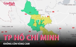 TP Hồ Chí Minh: Không còn vùng cam